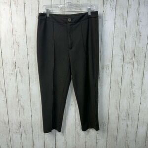 SHEIN Women's Black High Waist Trousers Stretch Dress Pants Size‎ Petite L